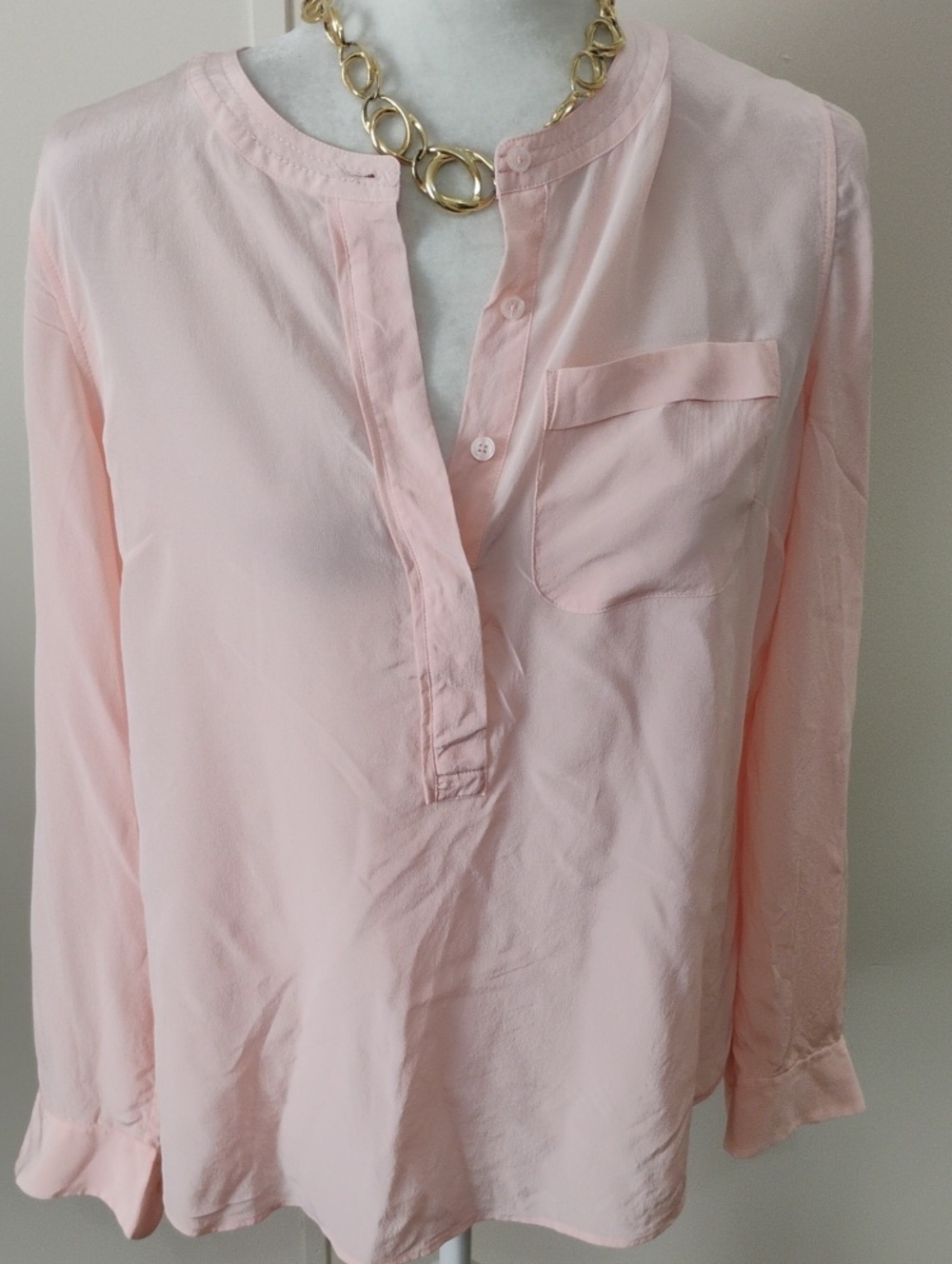 Washable Silk Talbots Blouse